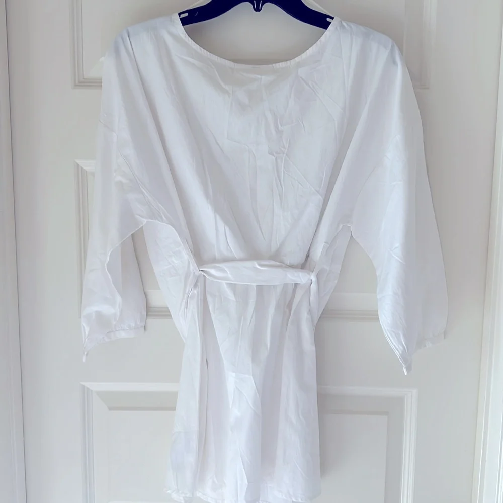 Motherhood Maternity white tunic L - Picture 3 of 5